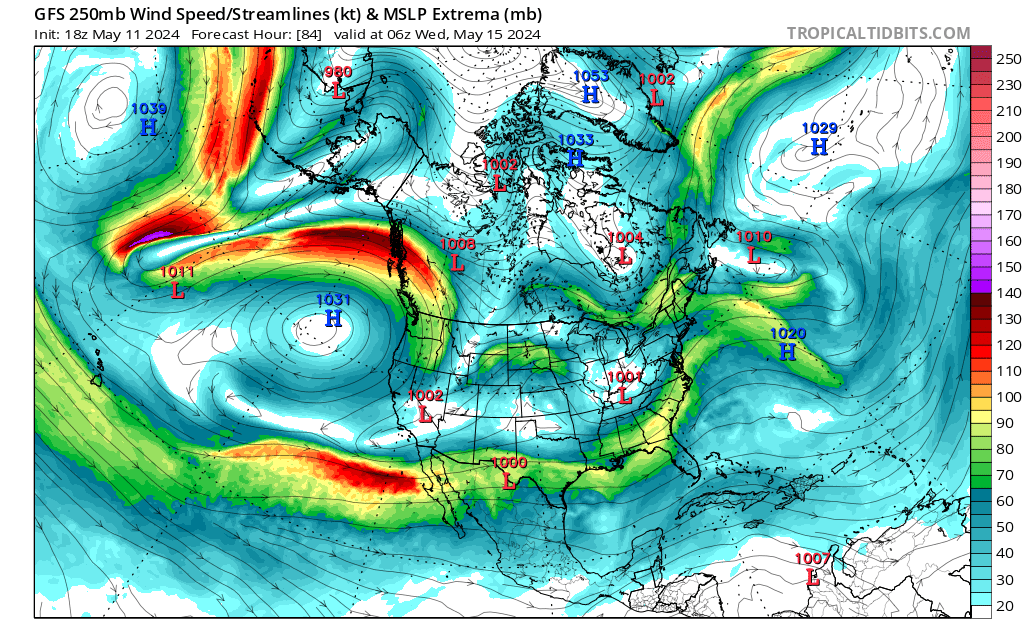 250mb Canada and Mexico Analysis 84